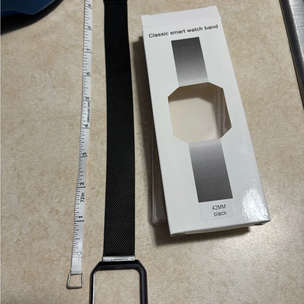 NWT Classic Black Mesh Smart Watch Band